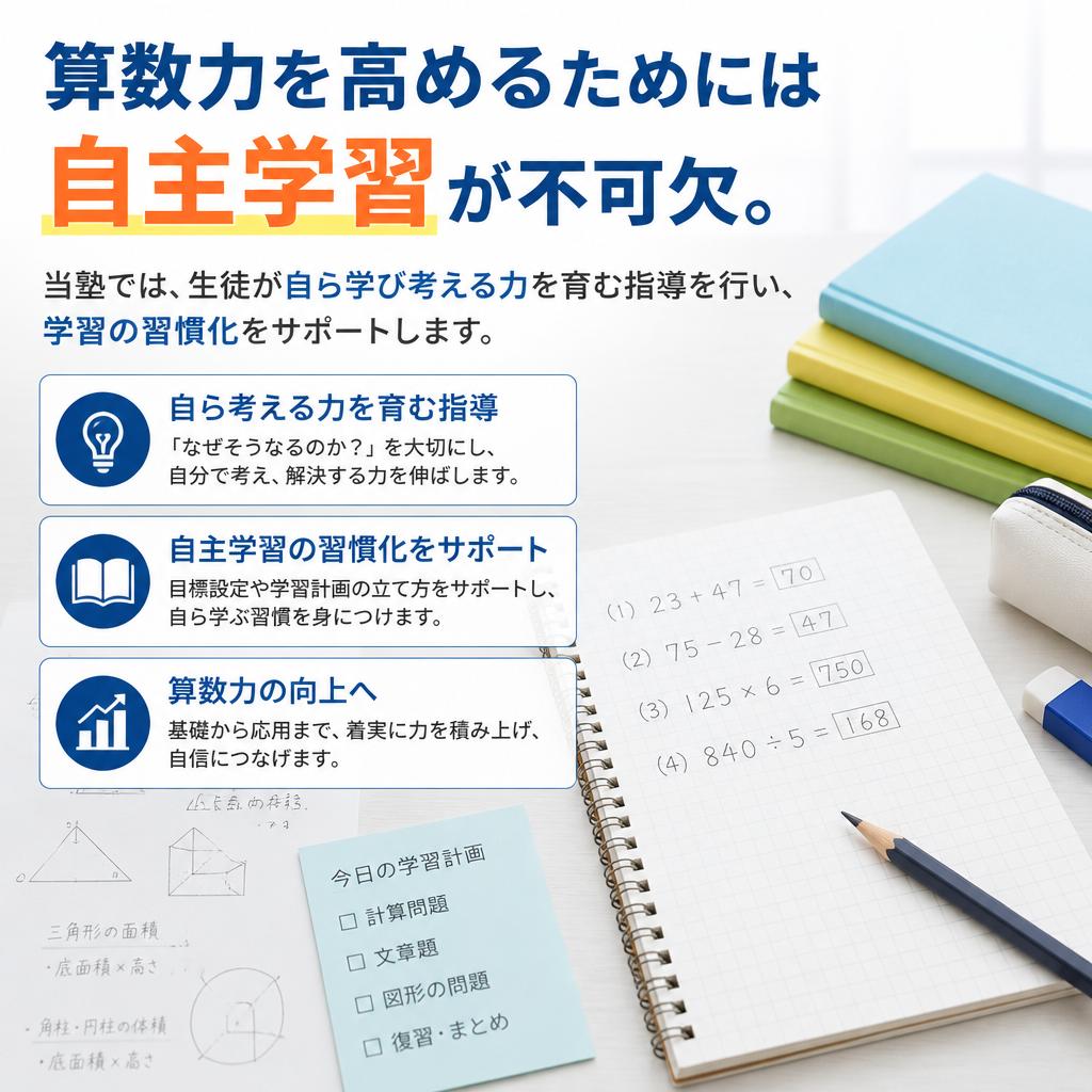自主学習の大切さ