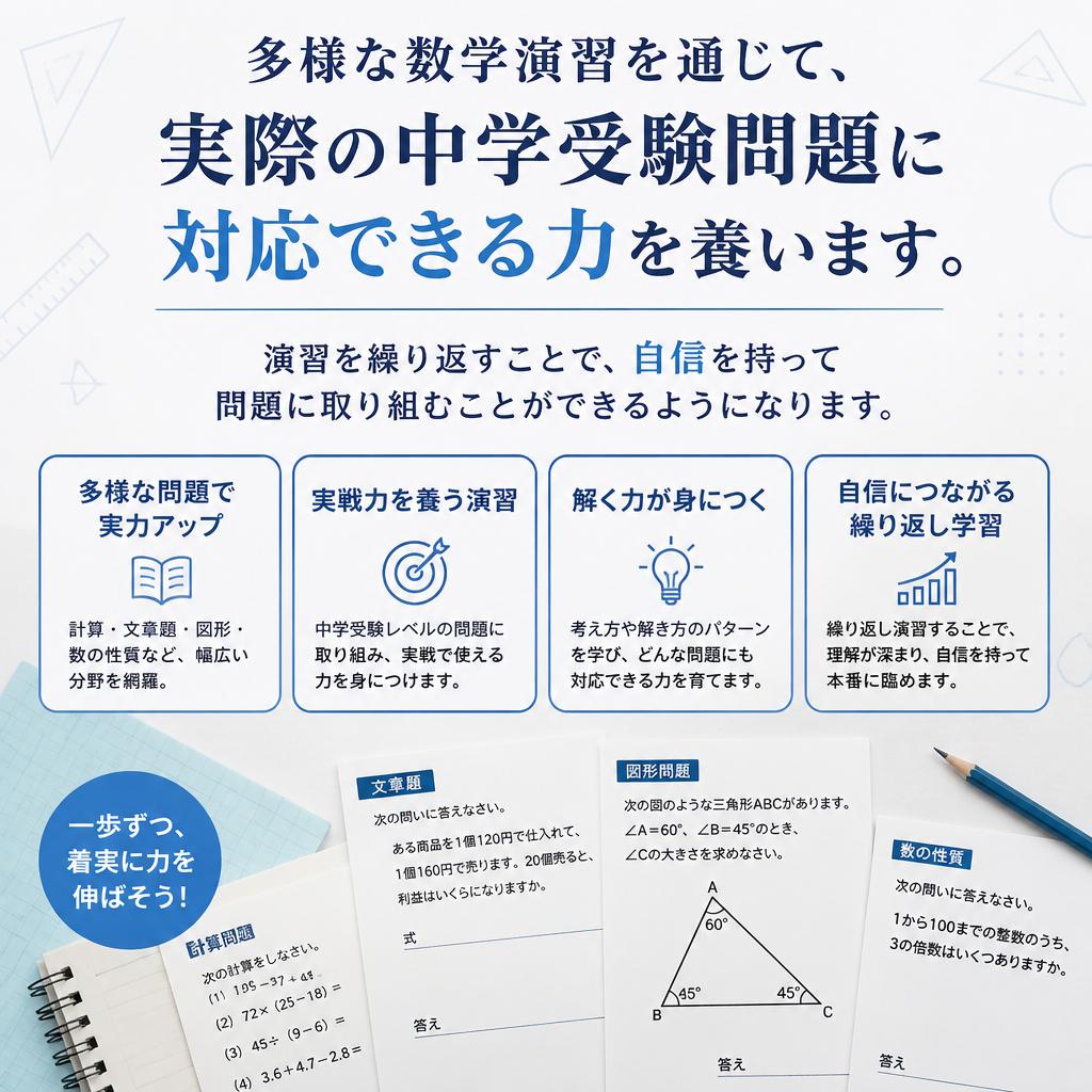 数学演習で鍛える実践力