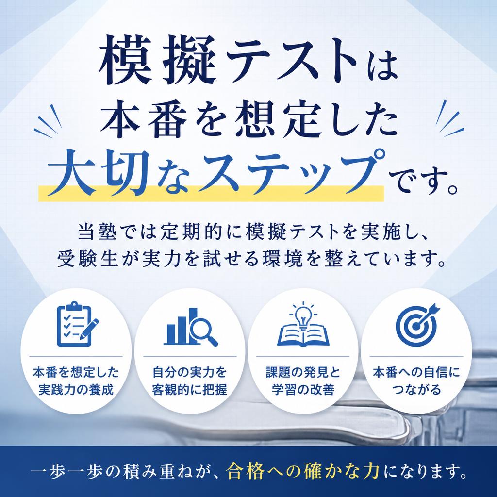 実戦形式の模擬テスト
