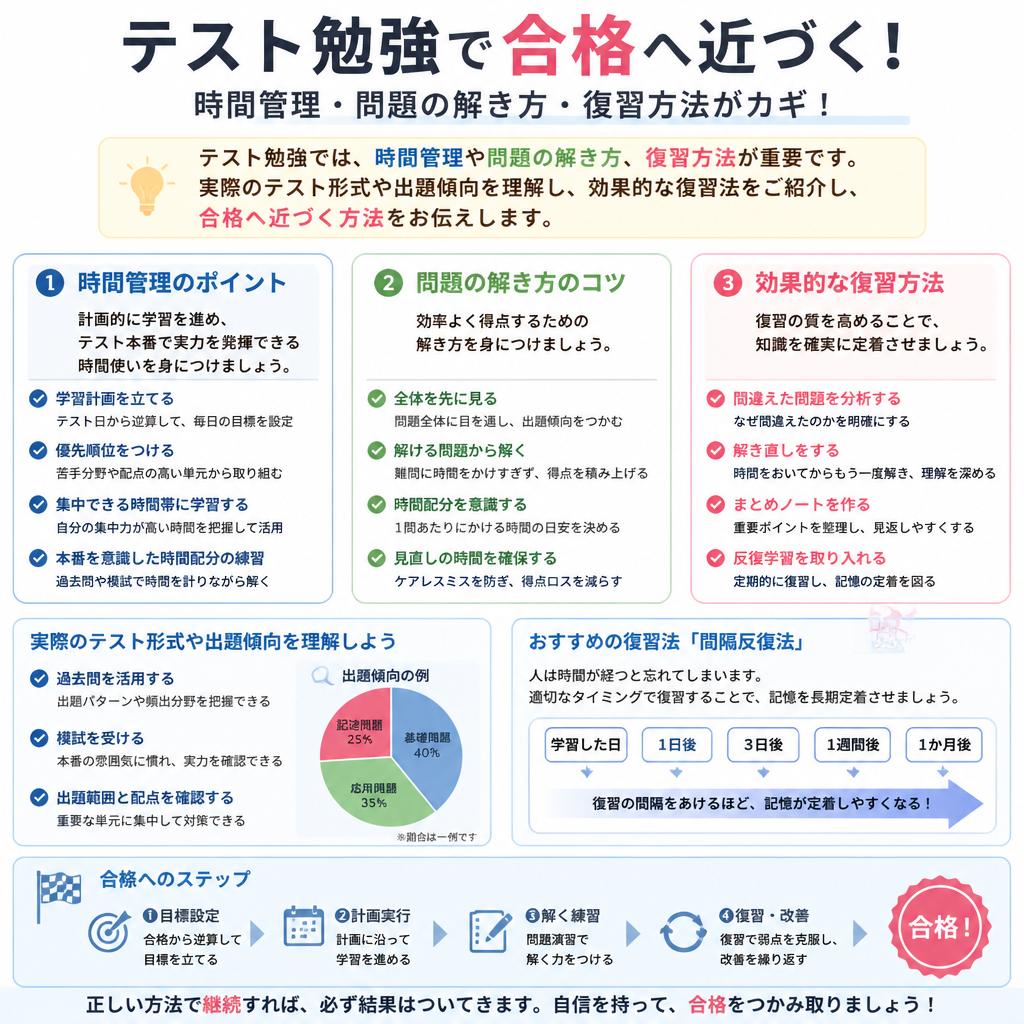 3. テスト勉強のポイント