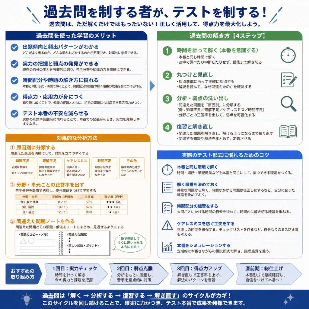 過去問を活用した効果的な学習法