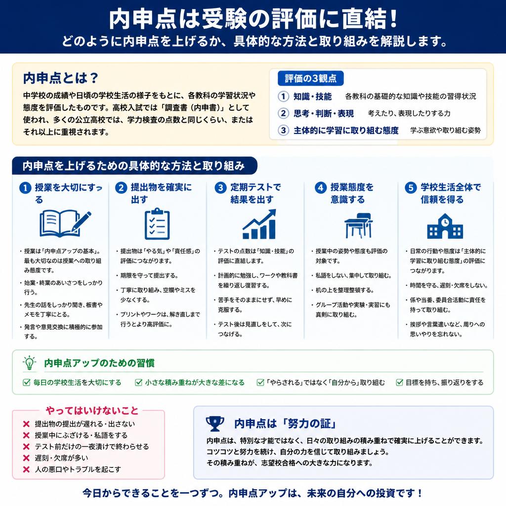 内申点の管理とその影響