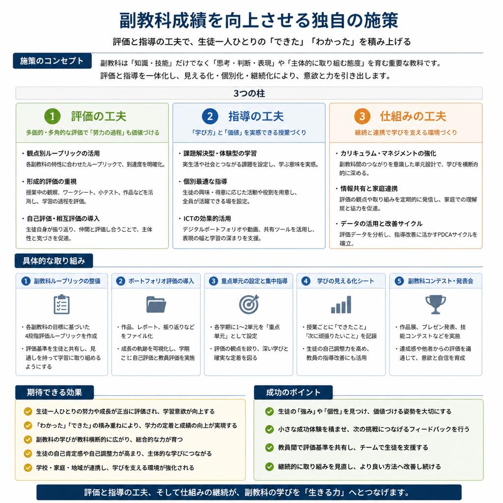 内申点向上のための具体的施策