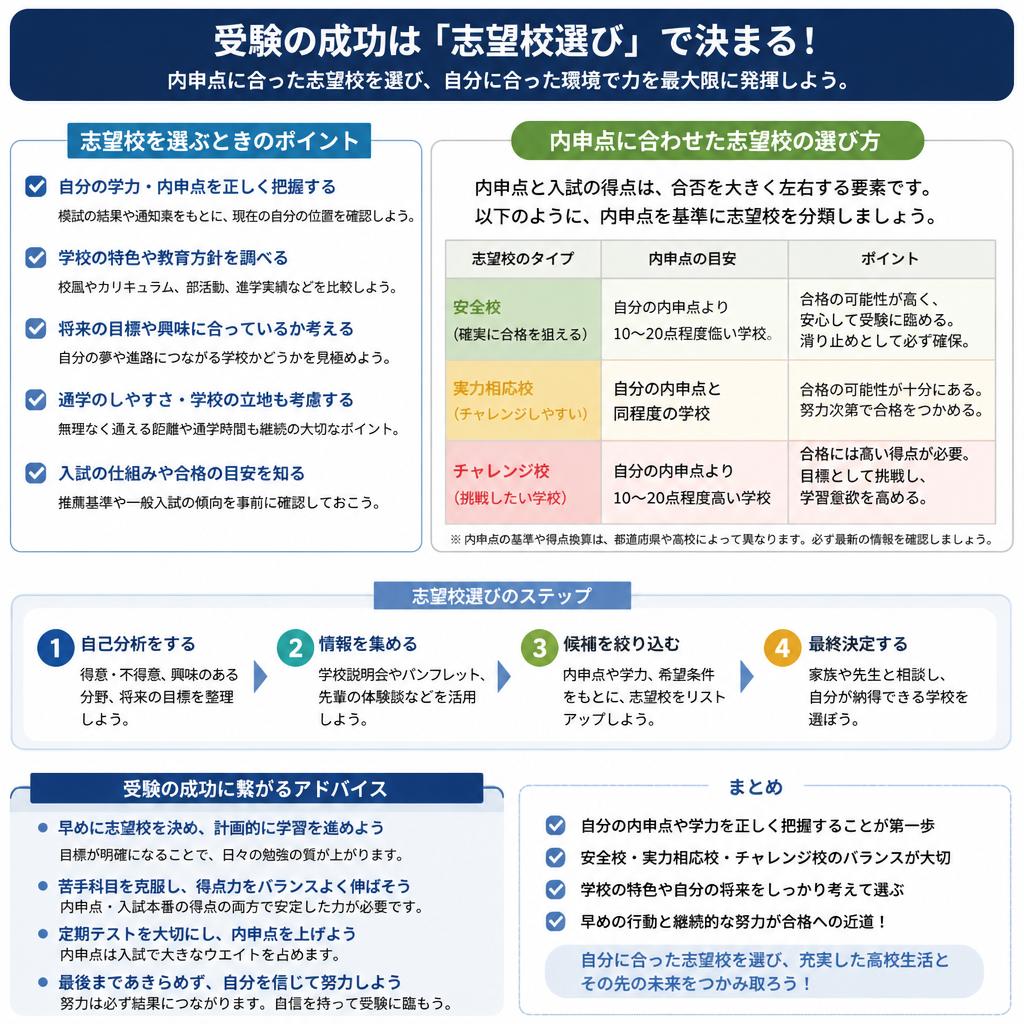 志望校選びのサポート