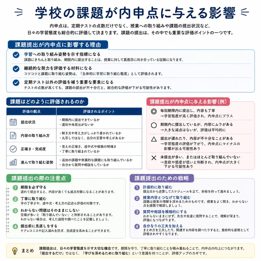 課題提出の重要性