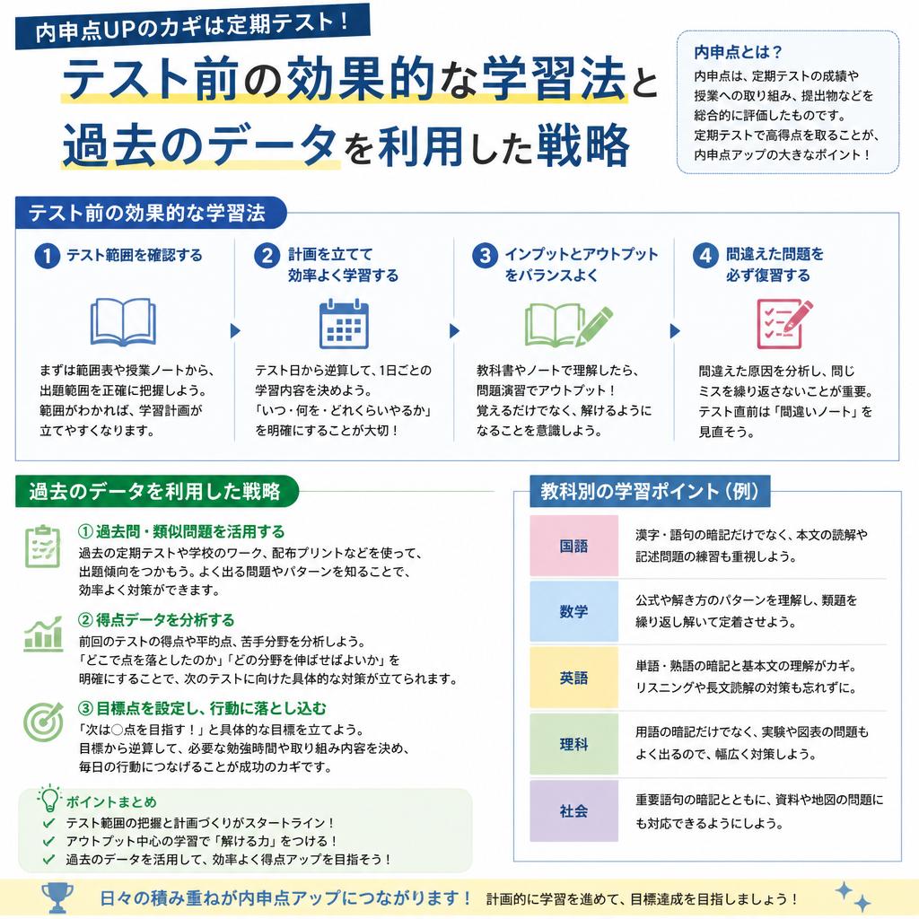 定期テストの活用法