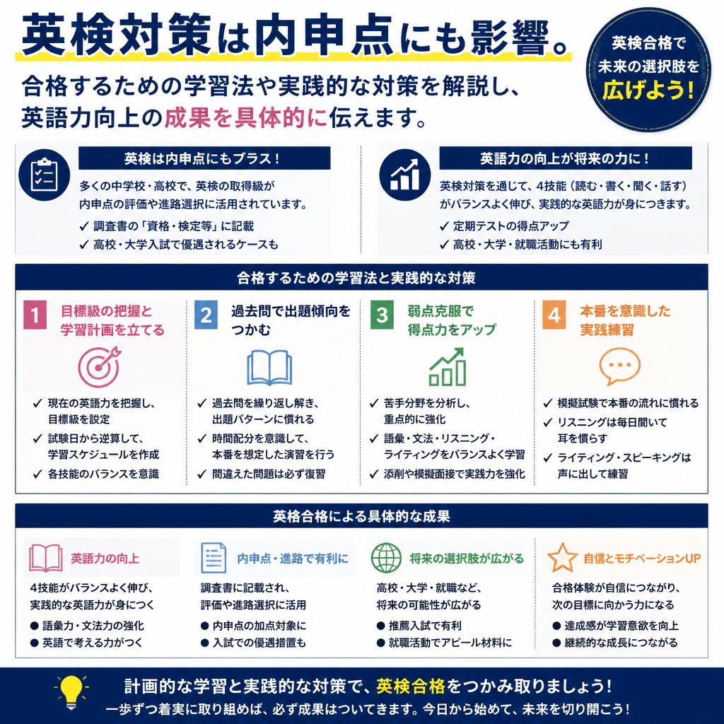 英検対策で学力を向上