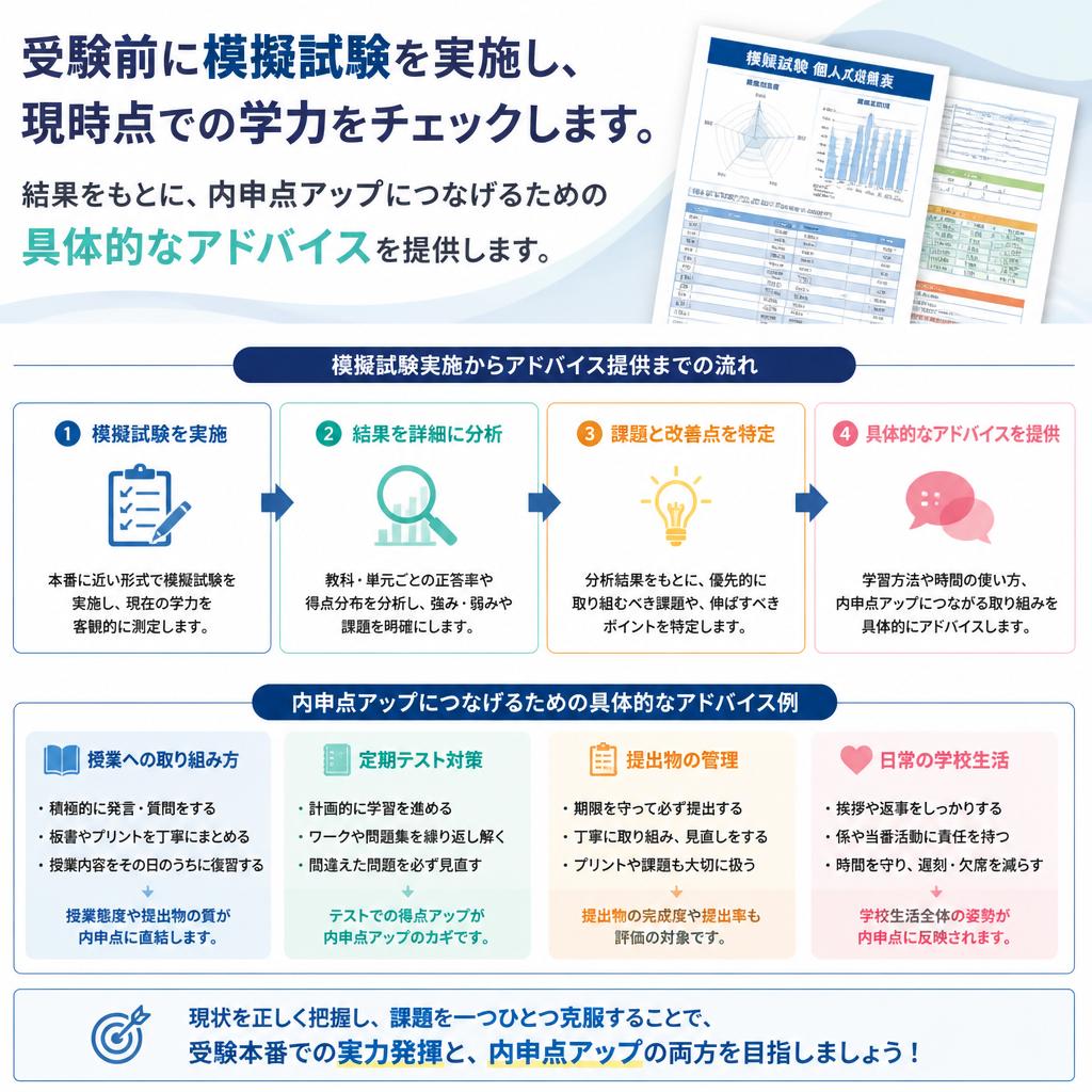 模擬試験で実力を測る