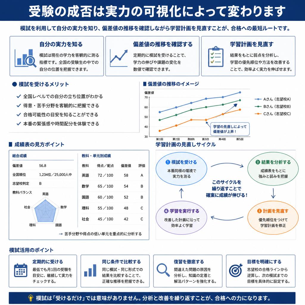 模試を活用した実力測定
