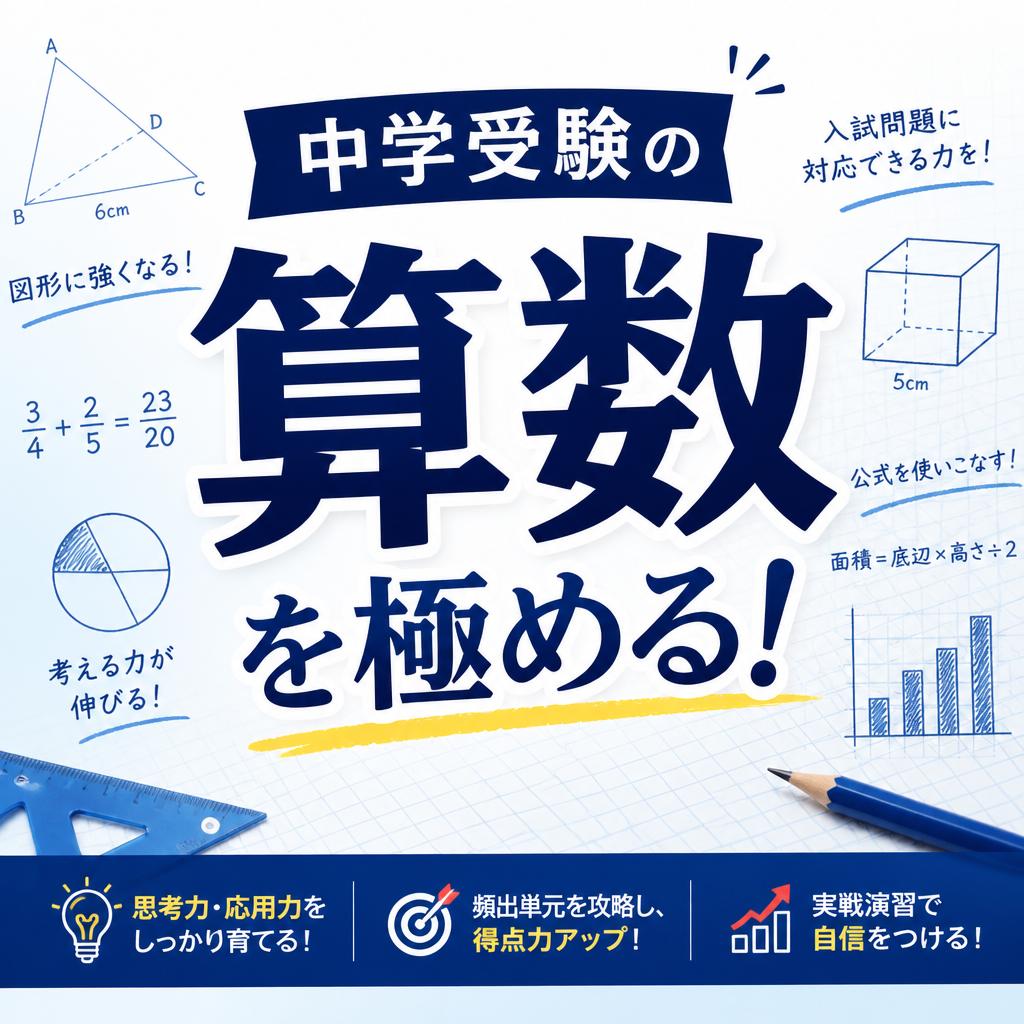 中学受験の算数を極める！