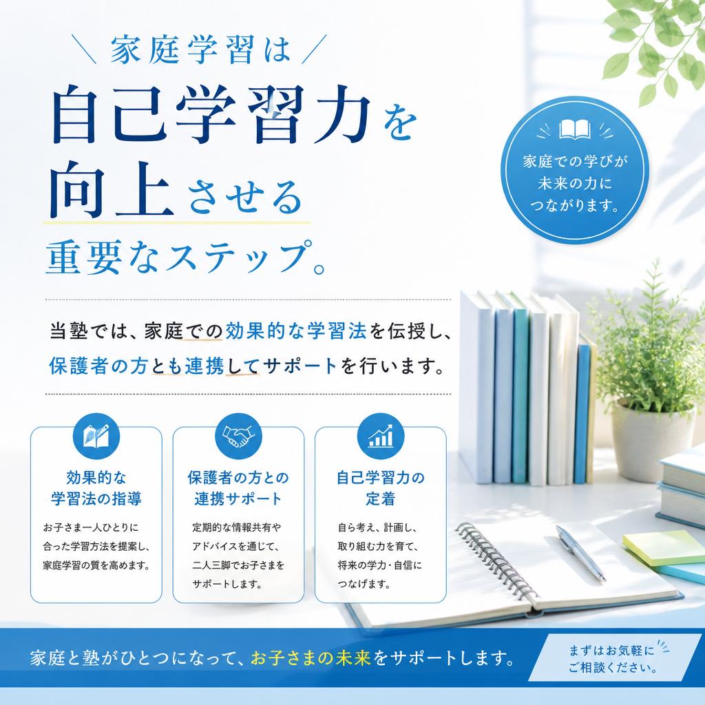 3. 効果的な家庭学習のアドバイス