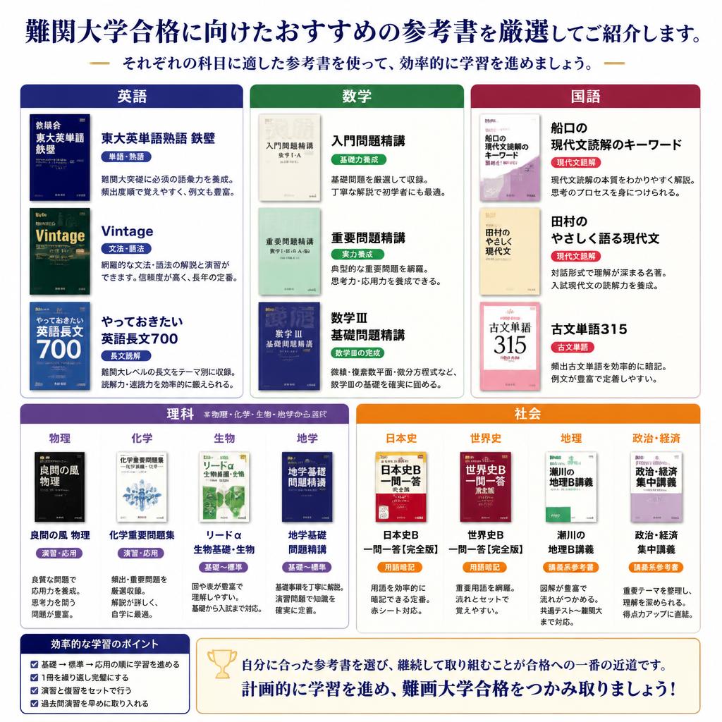 最強の参考書を選ぼう！