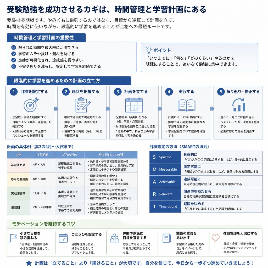 3. 学習計画の立て方