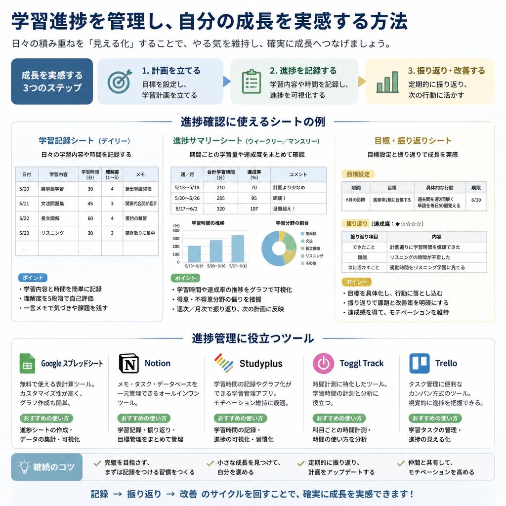 4. 学習管理と進捗確認の重要性