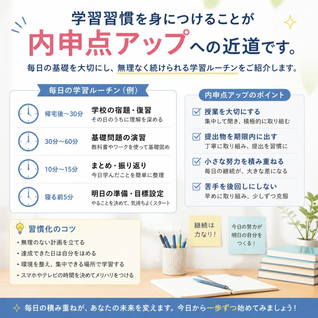 効果的な学習習慣の身につけ方